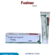Fusinac Cream with Fusidic Acid for bacterial skin infections.