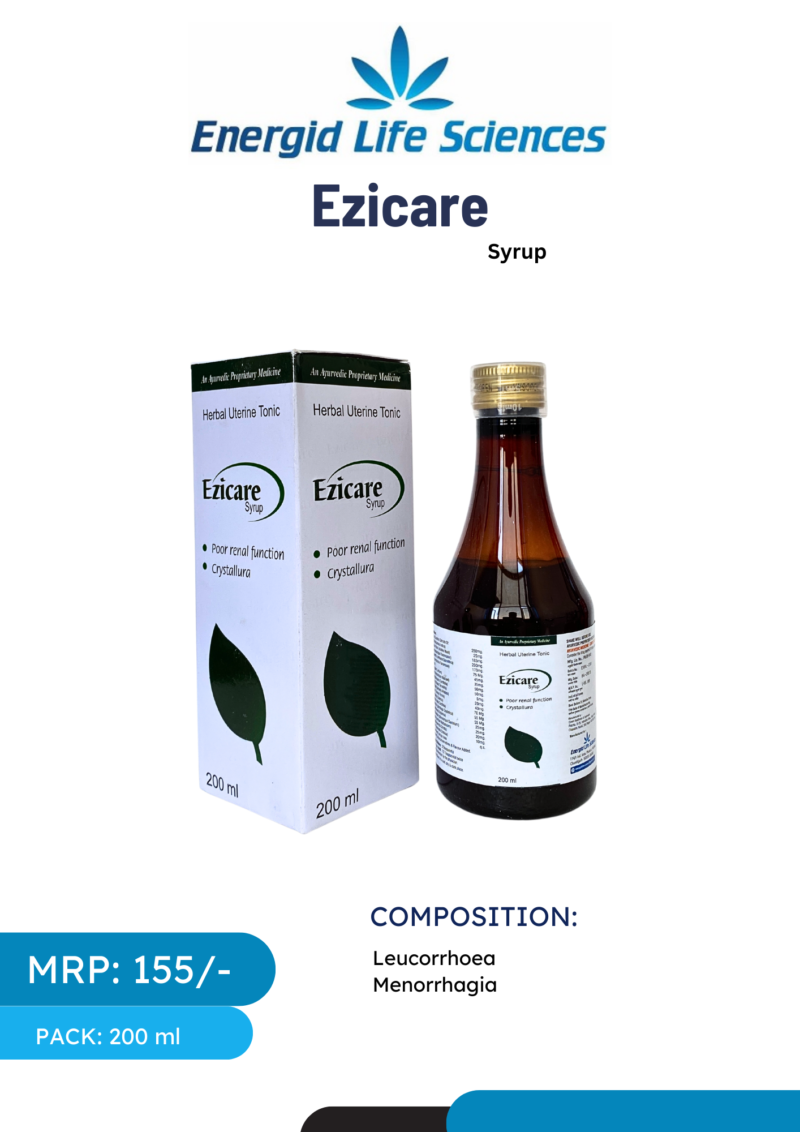 Ezicare Syrup for Leucorrhoea & Menorrhagia Relief