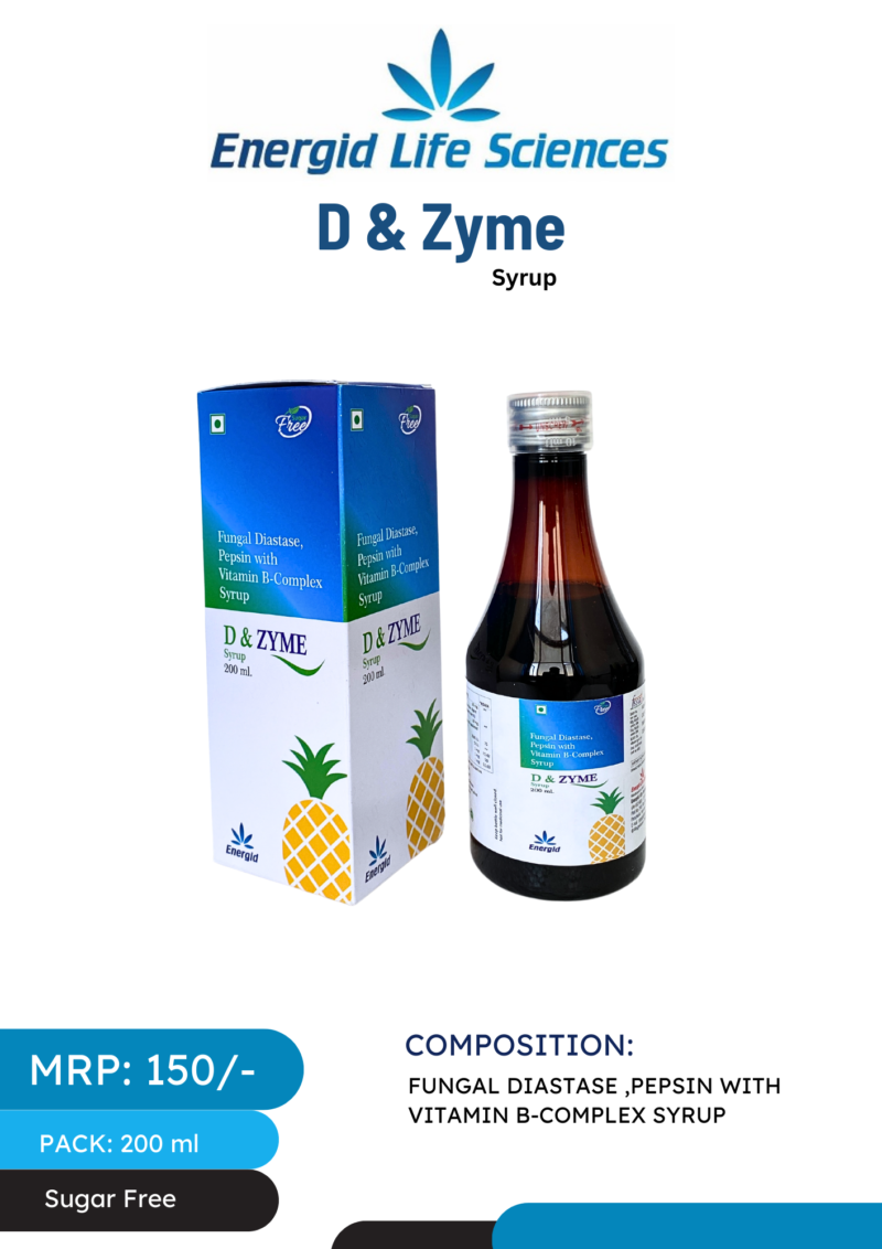 D & Zyme Syrup - Digestive Health Support